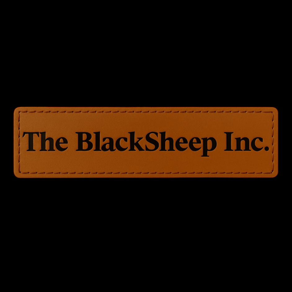 Basic Tee Leather Patch – Black
