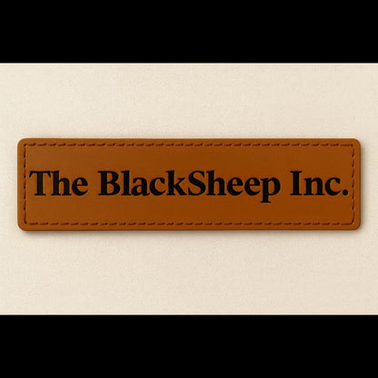 Basic Tee Leather Patch – White
