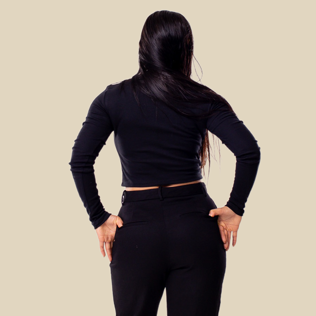De France Avec Amour Tee – Women’s Long Sleeve Cropped